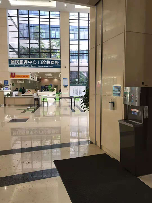 Hezhong brand 313 series water dispenser entered Shenzhen Cancer Hospital