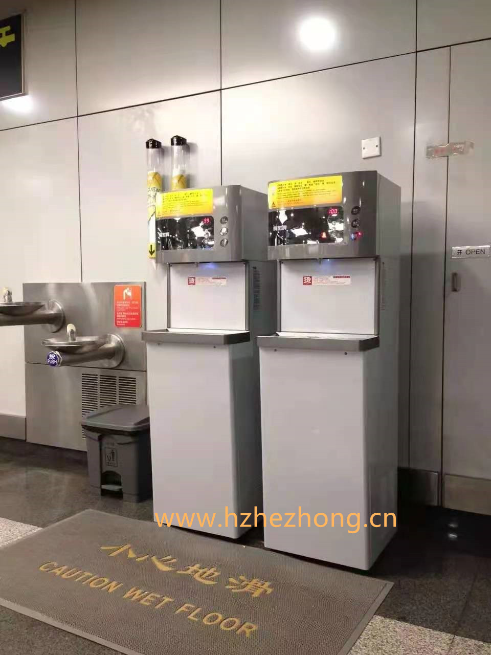 Beijing Capital International Airport chooses ACUO brand water dispenser